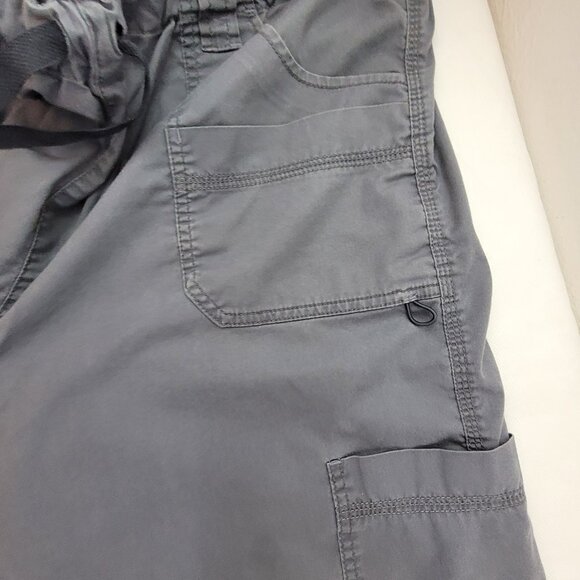 Dickies Scrub Pants Gen Flex XL Tall Pewter Gray Straight Bottoms - Picture 6 of 7